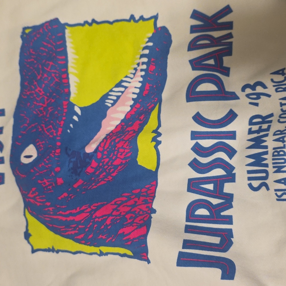 Cakeworthy Jurassic Park Sweatshirt Nwt - Picture 2 of 3
